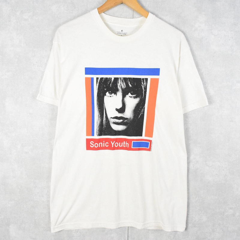 2000's SONIC YOUTH × Jane Birkin オルタナティヴ・ロックバンドTシャツ L