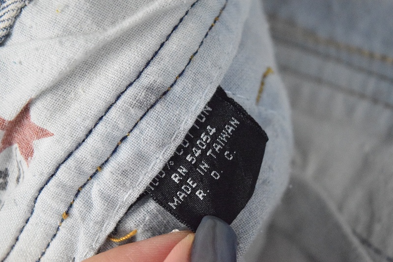 激レア90s豪華刺繍 GIVENGHY バギーカーゴスラブデニム VINTAGE裾幅約245cm