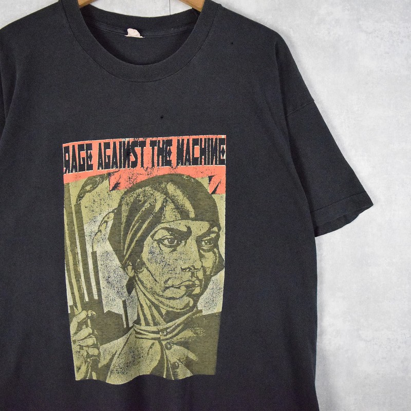 80〜90's Rage Against the Machine ロックバンドTシャツ