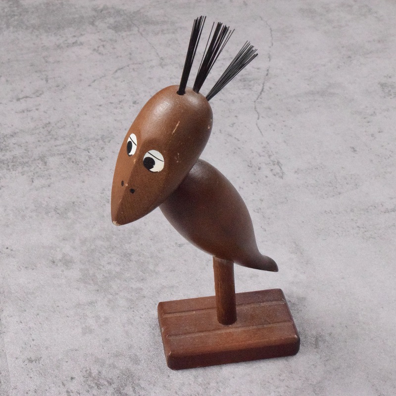 木製 日本製 鳥モチーフ 置き物 置物 インテリア |ヴインテージ古着屋