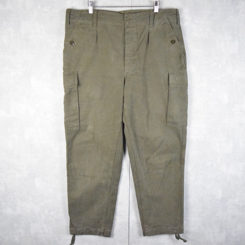 German Army MOLESKIN Cargo Pants 80s