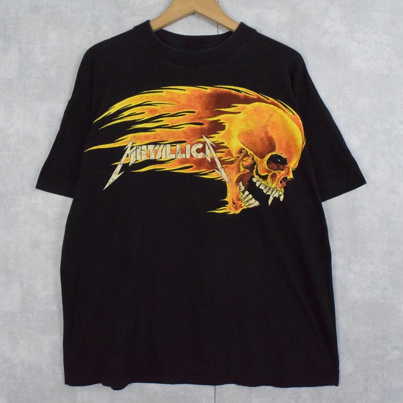 90's METALLICA PUSHEAD へヴィメタルバンドTシャツ XL