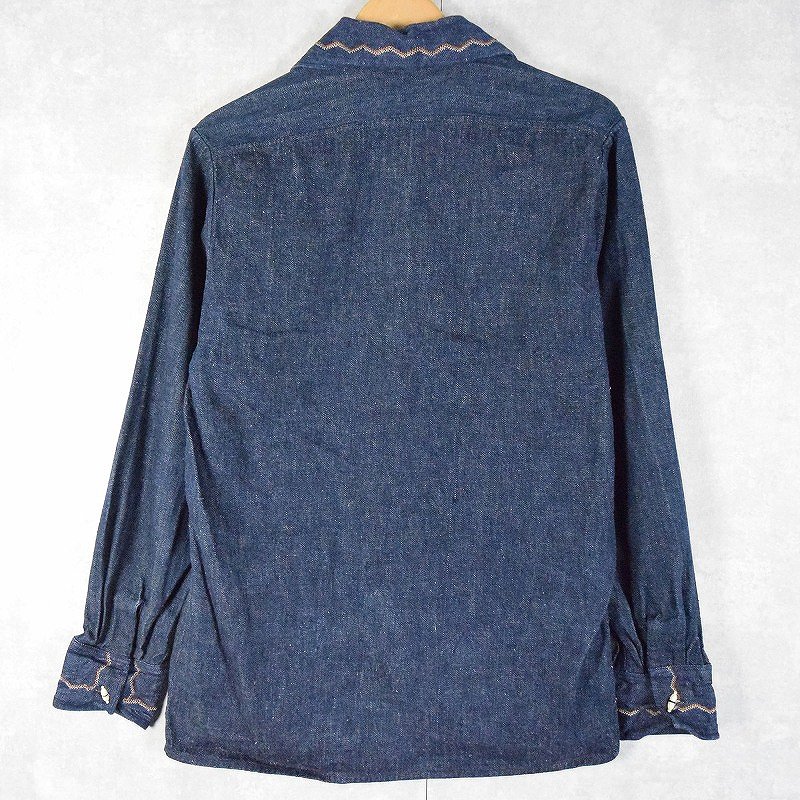 超高品質で人気の 70s 70年代 通販 ビンテージ古着屋Feeet | 長袖シャツ デニム トップス