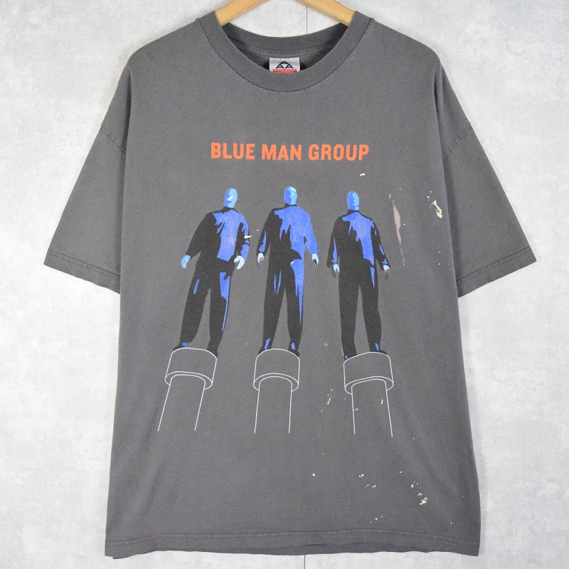 BLUE MAN GROUP パフォーマンスグループ プリントTシャツ XL