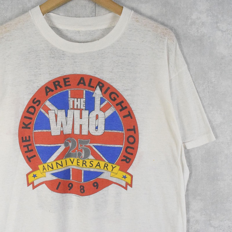 THE WHO ザフー KIDS ARE ALRIGHT TOUR Tシャツ】-