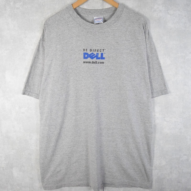 90's DELL USA製 コンピューター企業プリントTシャツ XL