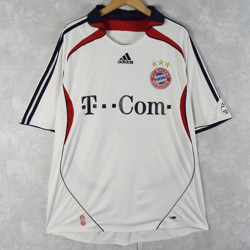 2006-20007 FC Bayern M?nchen サッカーユニフォームシャツ XL