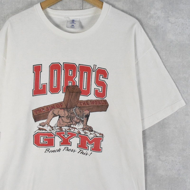 90s ジーザス LORD'S GYM Tシャツ ビンテージ vintageアメリカ製