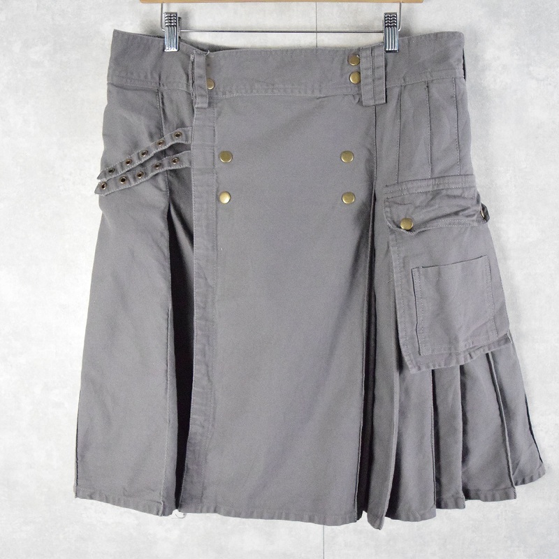 ポケットデザイン キルトスカート SIZE32