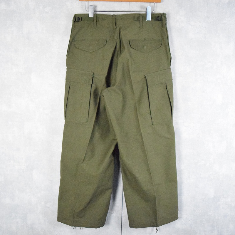 60年代 60s アメリカ軍 米軍 ミリタリー カーキ カーゴパンツ 軍
