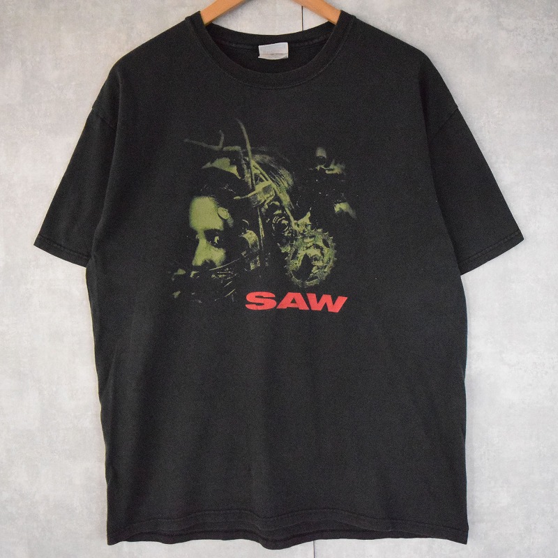 VINTAGE ヴィンテージ 00S SAW Jigsaw T-shirt ヴィンテージ ソウ ジグソウ プリント 半袖Tシャツ グレー