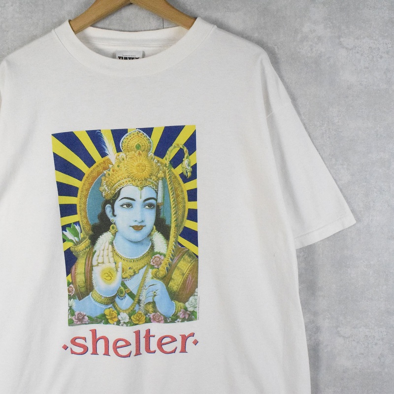 90's Shelter Supersoul recordings ハードコアバンドTシャツ XL