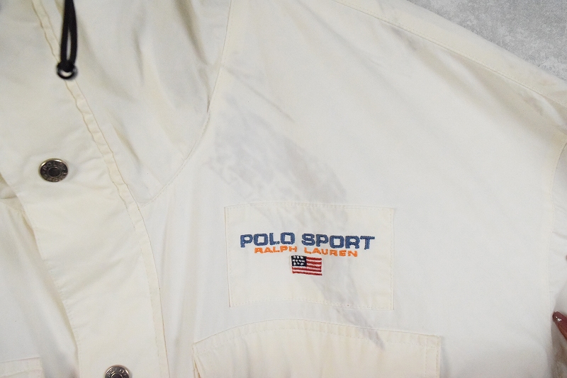 90s 90年代 ポロラルフローレン スポーツ ポロスポーツ 白