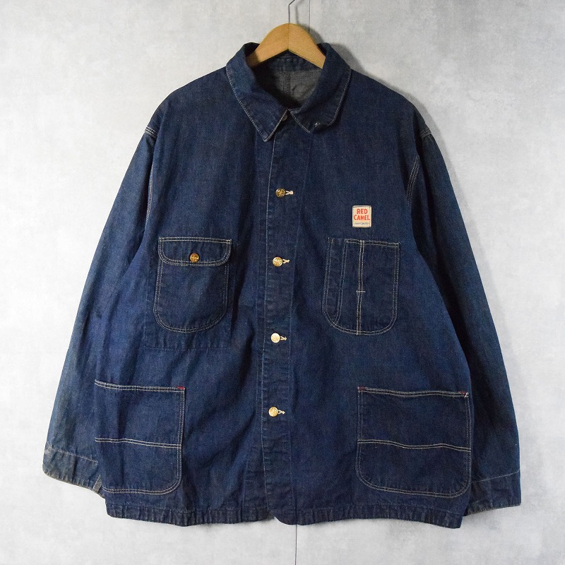 60年代 60s レッドキャメル ワーク デニムジャケット