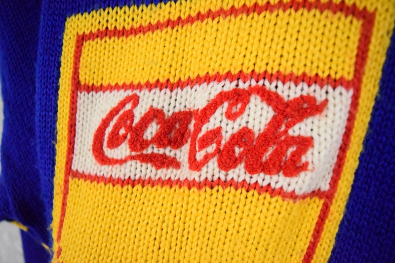 新春初売り 90s 90年代 コカ・コーラ ウールニット │ヴィテージ古着屋Feeet XLサイズ以上