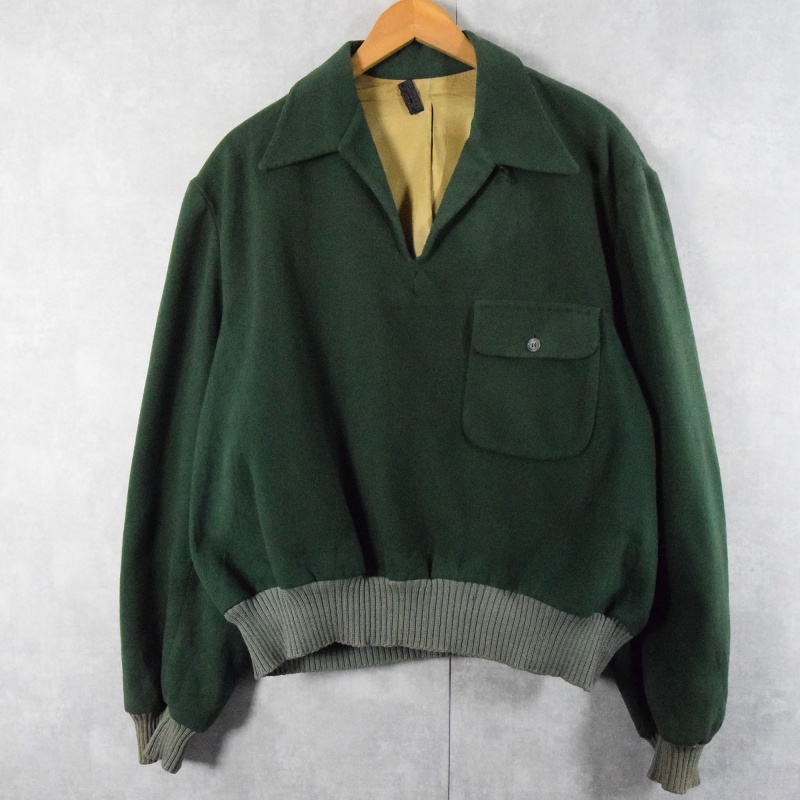 50年代 50s 40年代 40s プルオーバー 緑 グリーン｜ヴィンテージ