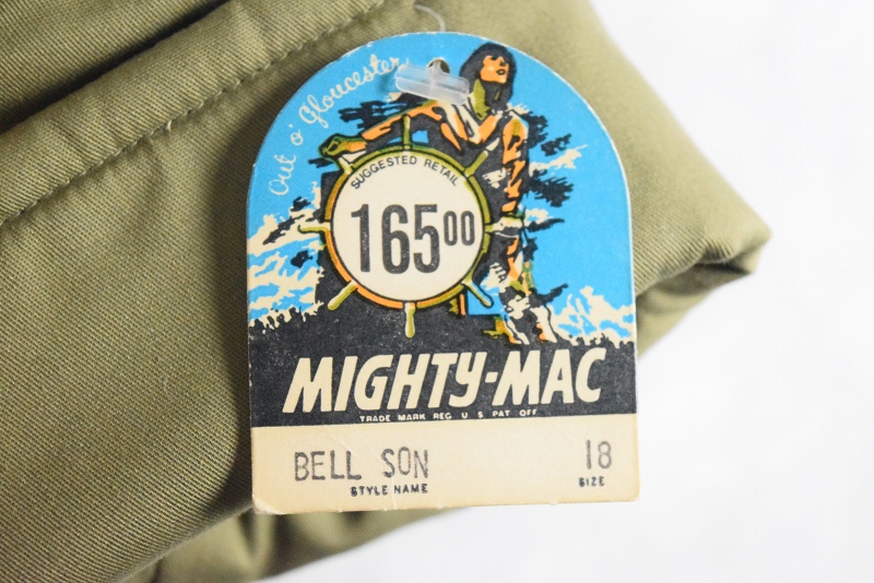 ウールリッチMIGHTY-MAC DEADSTOCK 中綿入りジャケット [131433]