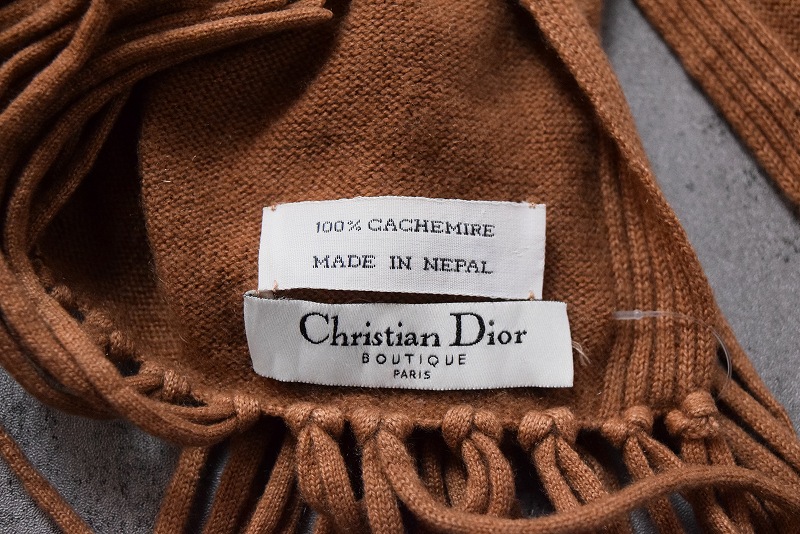 Christian Dior（マフラー/ショール ・ ブラウン/茶色系）の