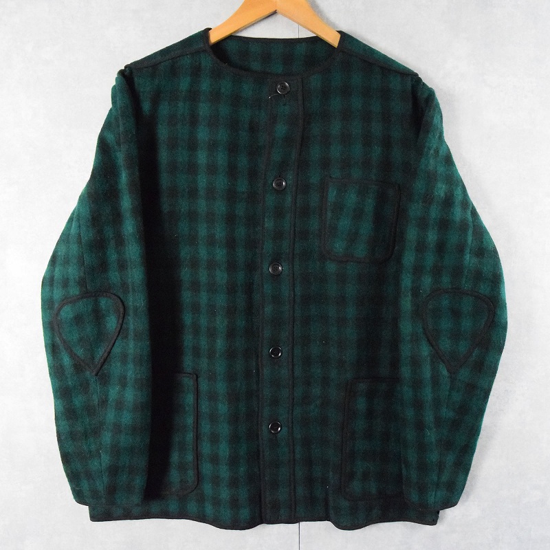 【SALE】 VINTAGE バッファローチェック柄 ウールジャケット