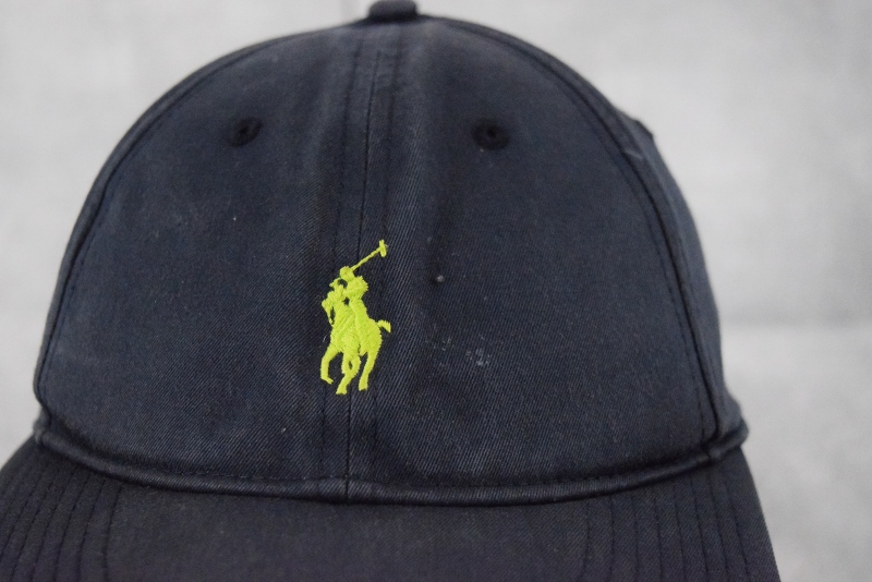 POLO Ralph Lauren ロゴ刺繍 キャップ NAVY