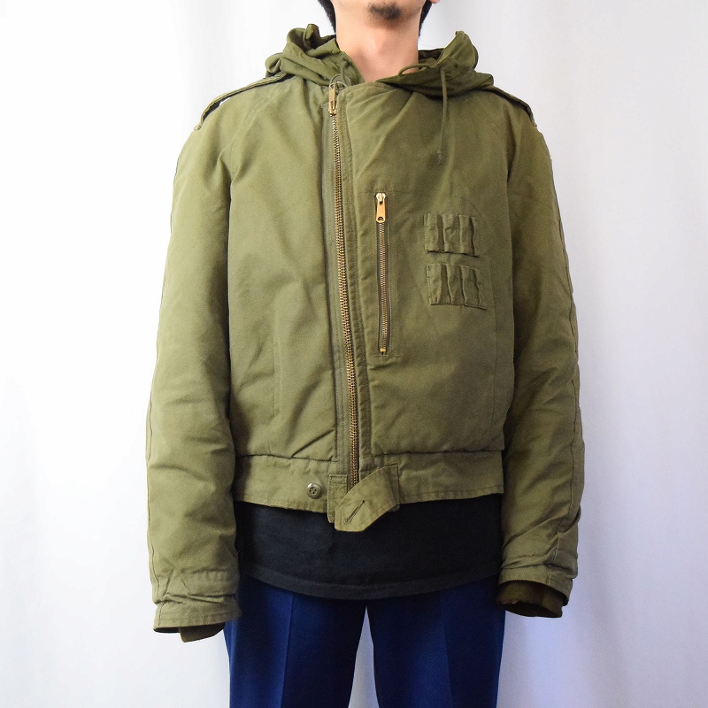 割引価格 90s カナダ軍 ミリタリー 90年代 カナディアン フード カーキ ジャケット・アウター