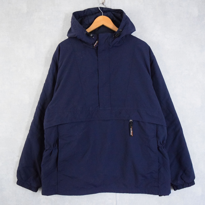 古着 90s LL Bean 山タグ カタディンタグ プルオーバー ナイロン