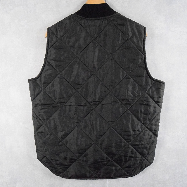 90's BIG SMITH 中綿入り キルティングベスト BLACK