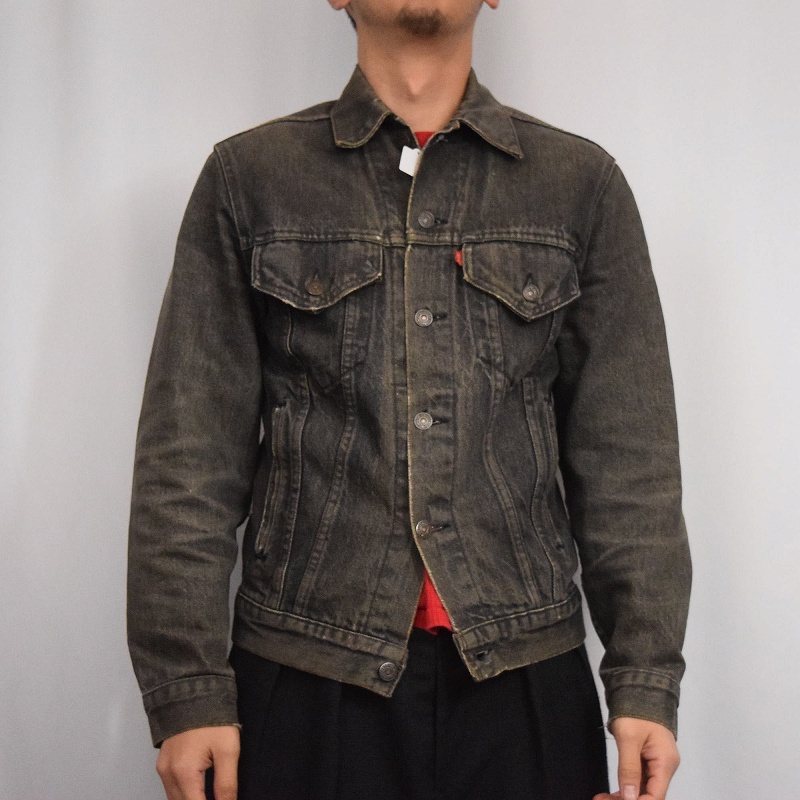 【NEW限定品】 80年代 ビンテージ古着 | 黒 アメリカ製 Gジャン リーバイス 80s ジャケット・アウター