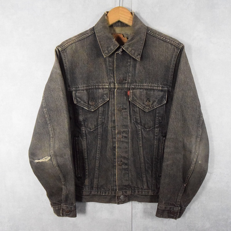 80年代 80s リーバイス Gジャン アメリカ製 黒 | ビンテージ古着