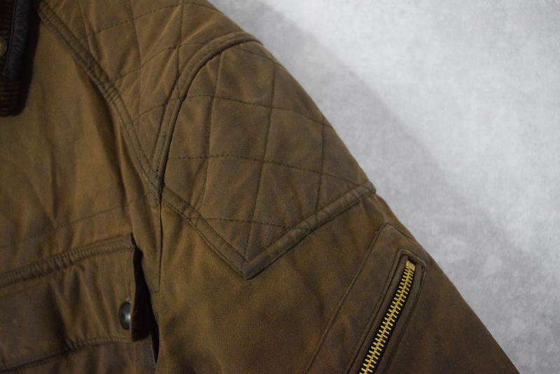POLO Ralph Lauren モーターサイクル インターナショナル オイルドジャケット M