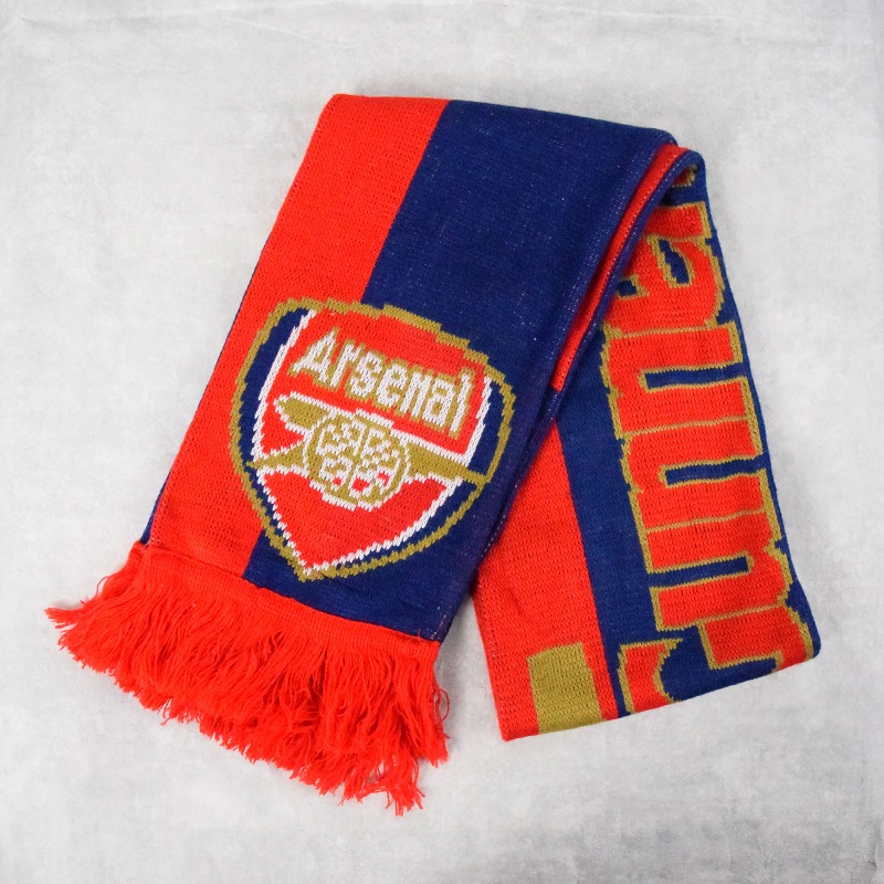 新発売の サッカー マフラー ストール アーセナル | ヴィテージ古着屋 応援グッズ