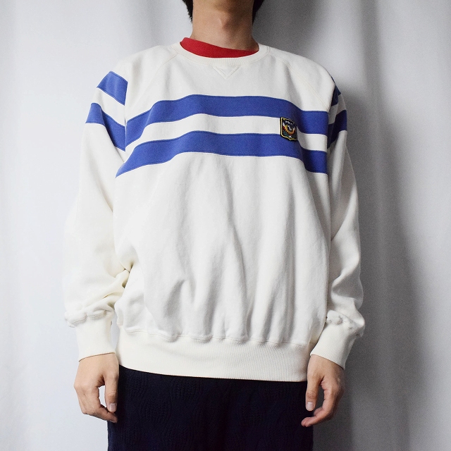 90年代 90s ラルフローレン ポロスポーツ ラグランスウェット