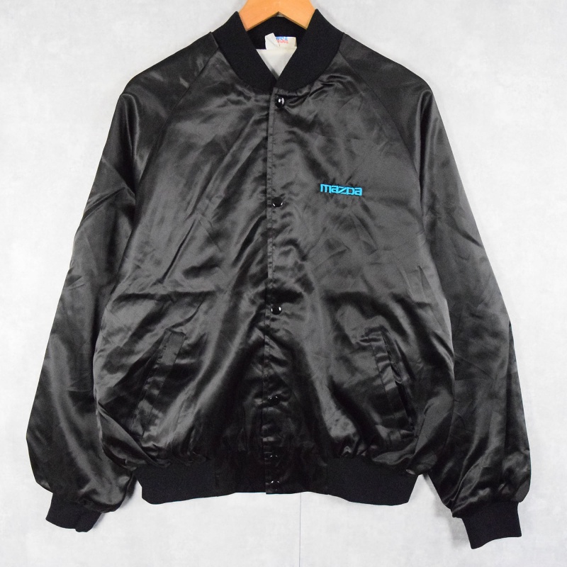 80s 90s 80年代 90年代 黒 ブラック ナイロンジャケット アメリカ製