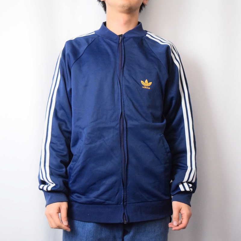 70's adidas ATP FRANCE製 トラックジャケット NAVY XL