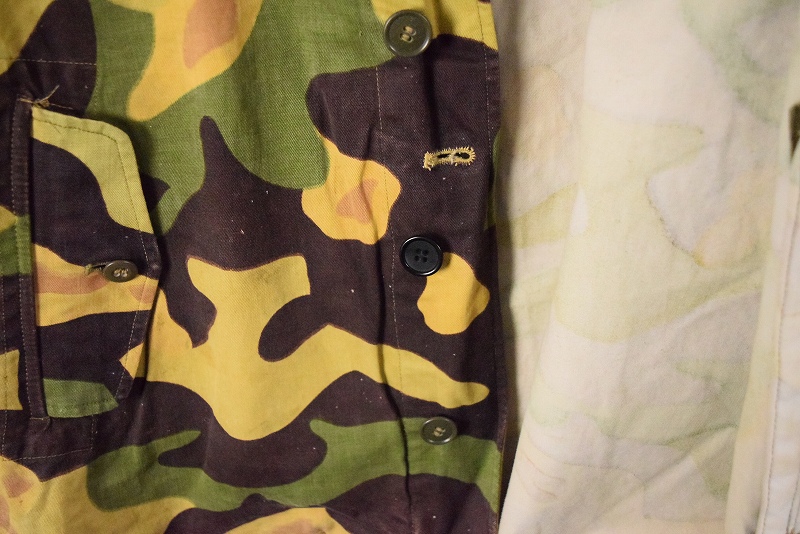 60s 60年代 チェコ軍 ミリタリー カーキ 迷彩 カモ柄