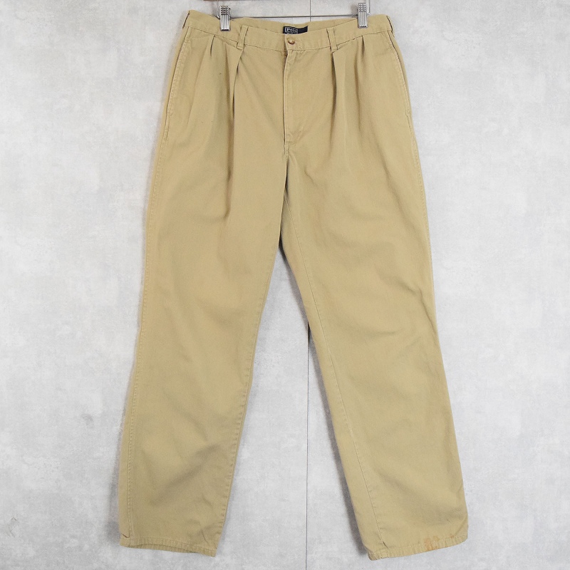 90年代 90s ポロ ラルフローレン チノパンツ コットン アメリカ製 │ヴィテージ古着屋Feeet 通販 名古屋 大須 メンズ
