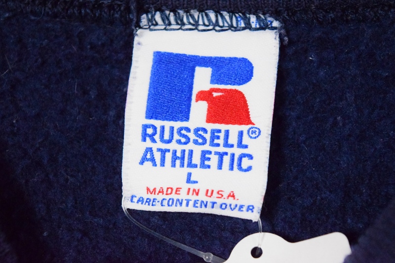 90年代 90s ラッセルアスレチック アメリカ製 紺 ネイビー 
