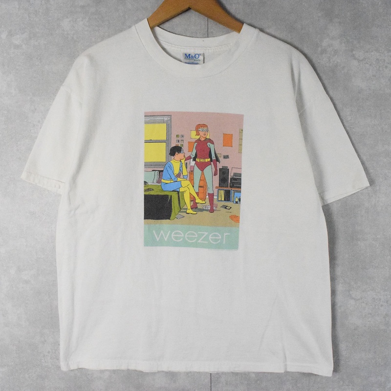 2001 Weezer オルタナティブロックバンドTシャツ L [134912]