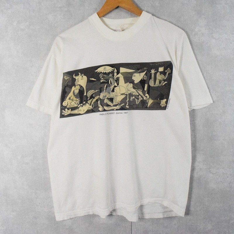 Picasso Guernicaピカソ ゲルニカTシャツ ホワイトサイズ L