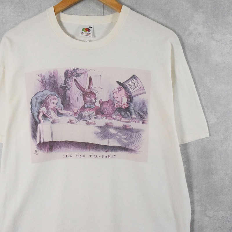 Disney 不思議の国のアリス Tシャツ L ブラック アリス・イン