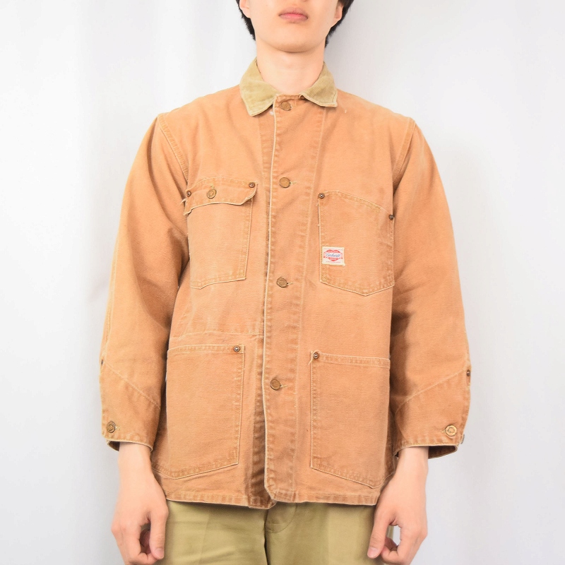 40〜50's Carhartt ハートタグ ガチャポケ ダックカバーオール