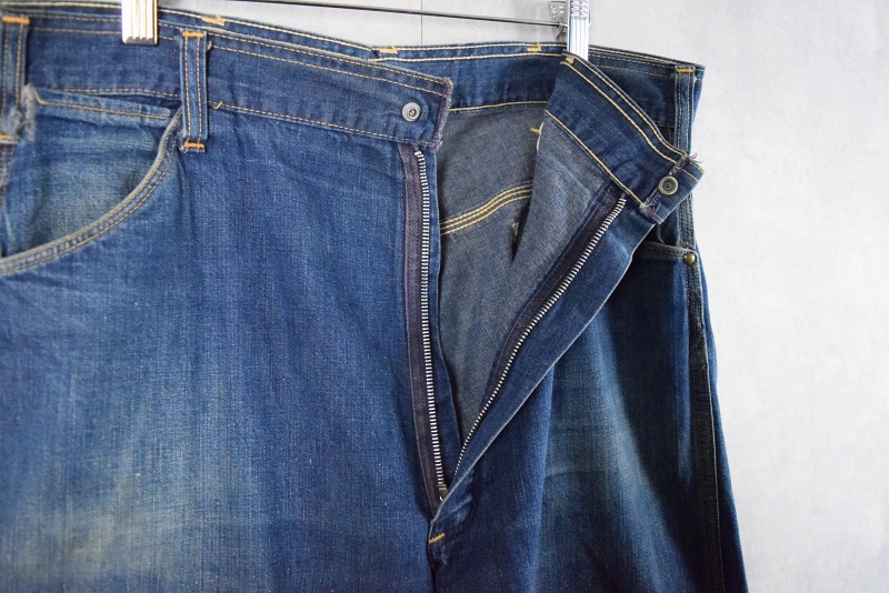 60年代 60s イエローステッチ インディゴ ジーンズ ジーパン
