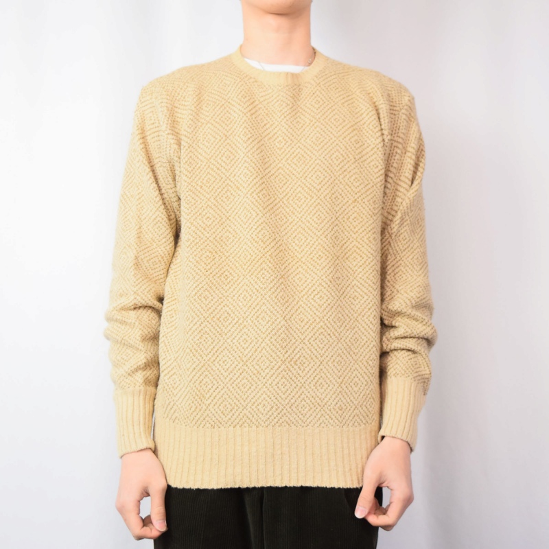 POLO Ralph Lauren 総柄 シルクニットセーター M