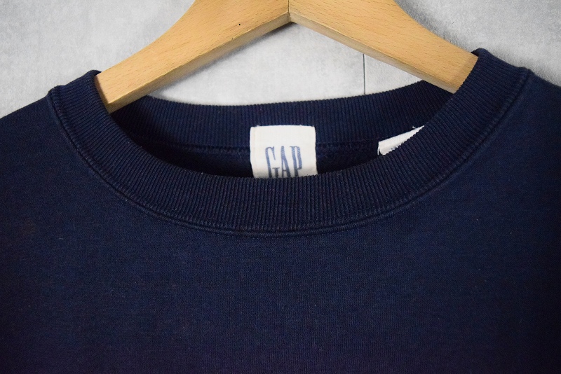 90's GAP KOREA製 無地スウェット NAVY XL