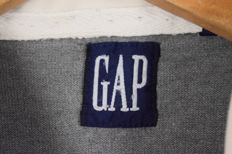 90s 90年代 OLD GAP オールドギャップ グレー 紺 ネイビー 赤