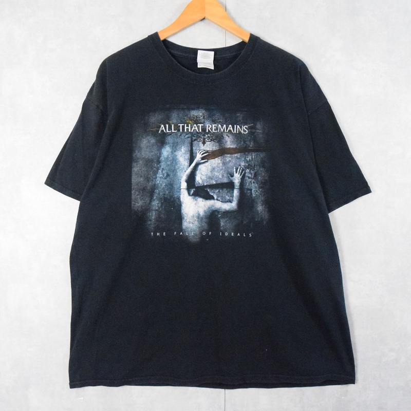 ALL THAT REMAINS ヘヴィメタルバンドプリントTシャツ XL