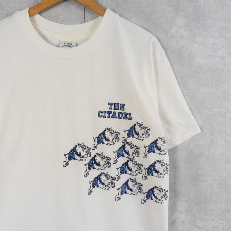 GEORGETOWN大学ブルドッグジャックヴィンテージ古着Tシャツ