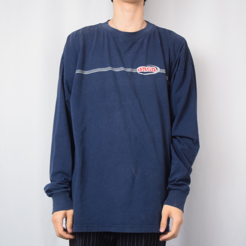 【新品】 長袖 リポビタンD 激レア カットソー ネイビー デカロゴ ロンT トップス