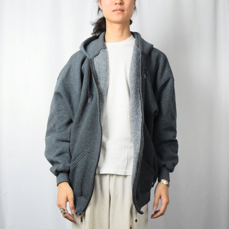 90's DISCUS ATHLETIC スウェットジップパーカー 2XL