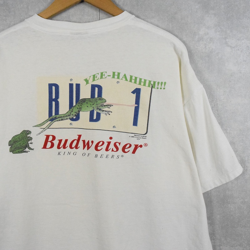 90年代 90s カエル バドワイザー 企業 アルコール │ヴィテージ